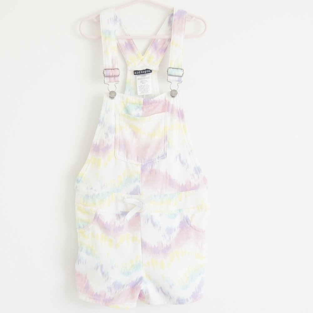 Kids Comfort Stretch Overall Shorts